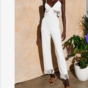 NWT Saylor Sterling Jumpsuit Medium